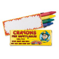 4 Pack Fire Safety Crayons - Blank